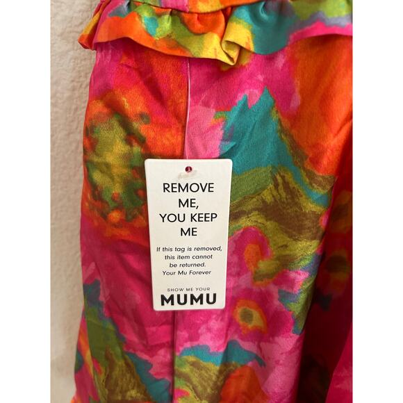 Show Me Your Mumu Lady Corset Floral Dress in Miss Malibu XL - Picture 7 of 10